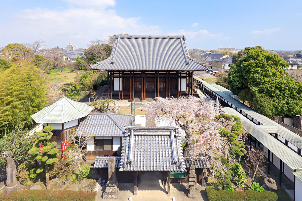 大分市葛木に遷座した常妙寺