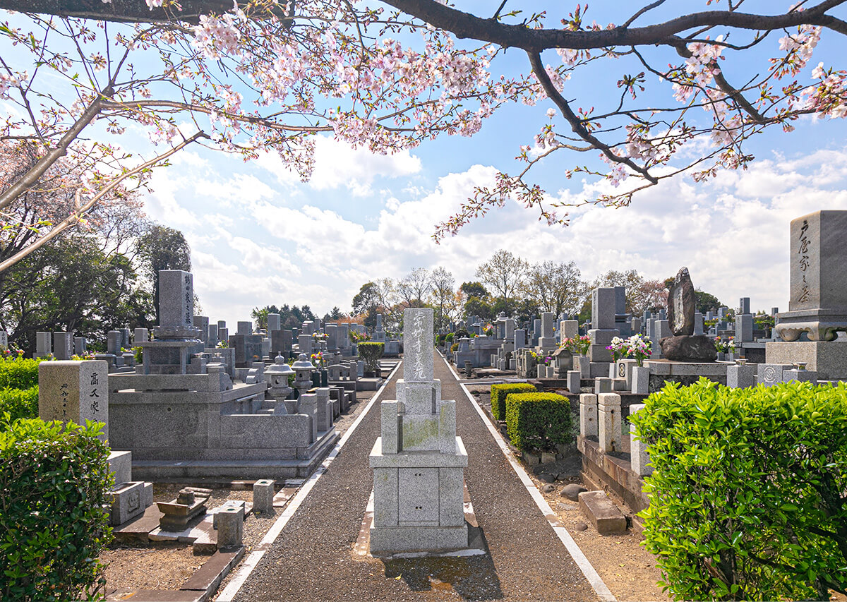 大分市上野「常妙寺墓苑」