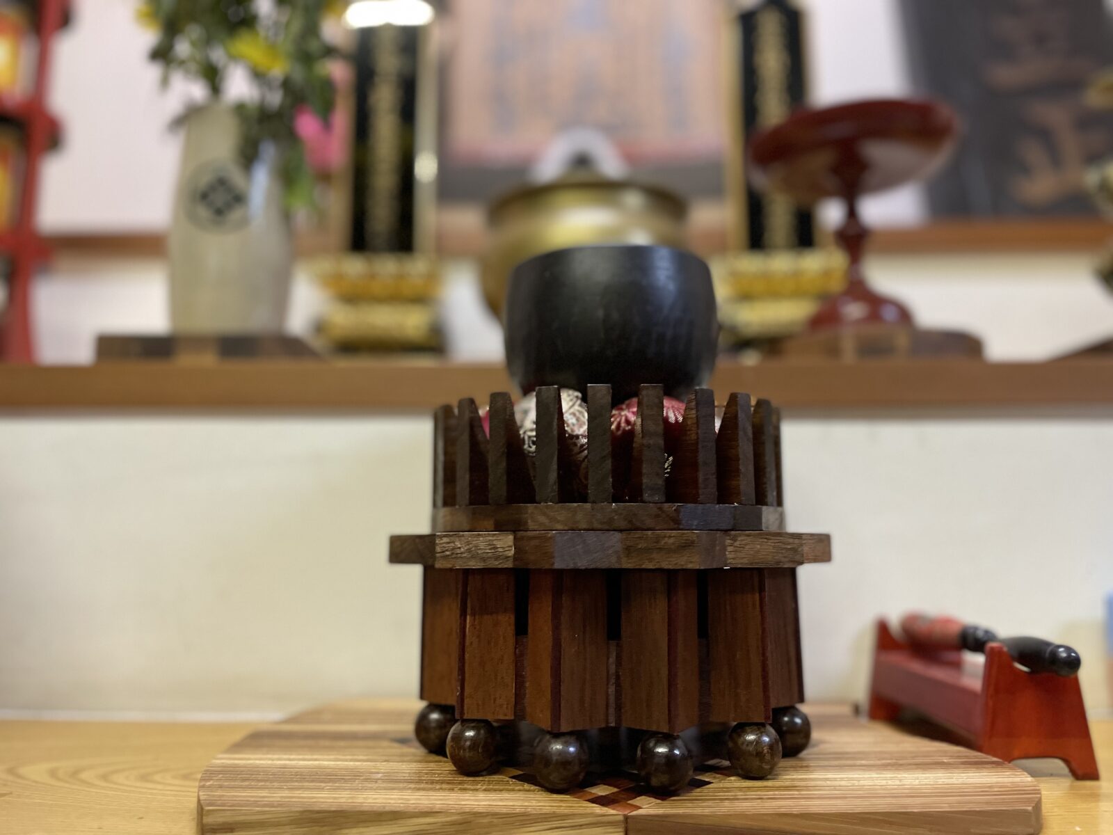また１つお寺の宝物をご奉納いただきました