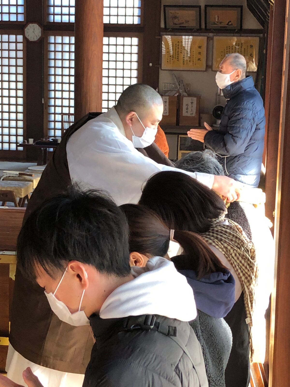 令和4年　年末から令和５年新年にかけての常妙寺