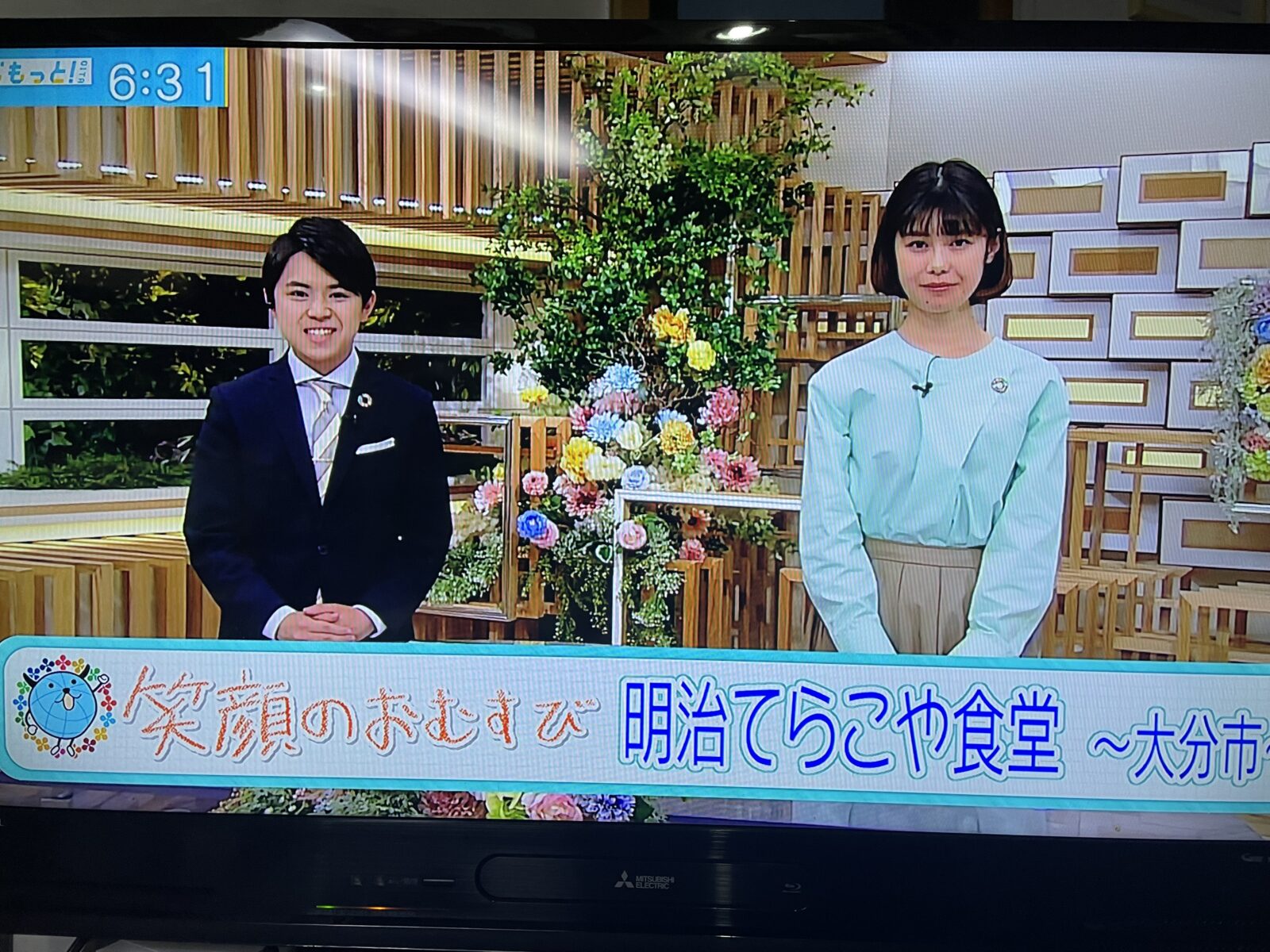 「明治てらこや食堂」の活動が、大分朝日放送（OAB）にて放送されました